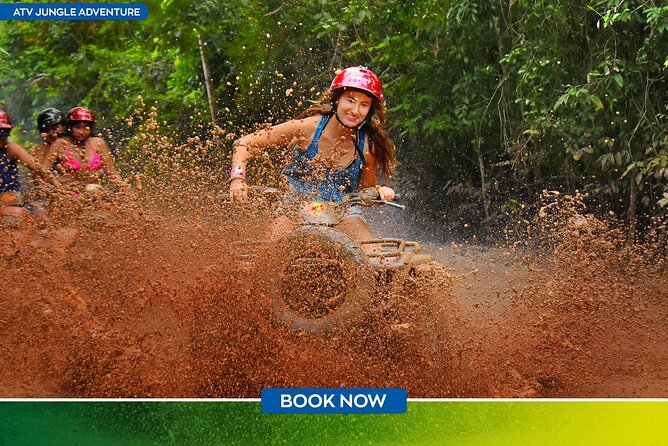 ATV, Ziplining & Cenote Tour, Transportation & Tequila Tasting - Safety First, Then Six Lines Through the Trees