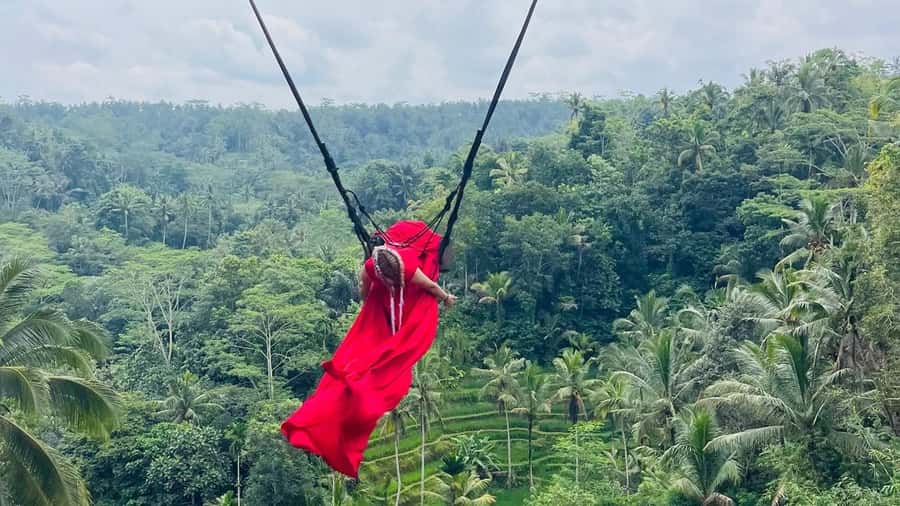 Bali: ATV Quad Bike, Monkey Forest, Jungle Swing with Lunch - A slower hour at Sacred Monkey Forest