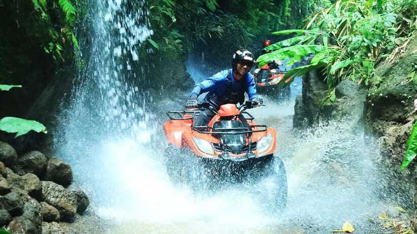 Bali: ATV Quad Bike, Monkey Forest, Jungle Swing with Lunch - The giant swing above Tegalalang
