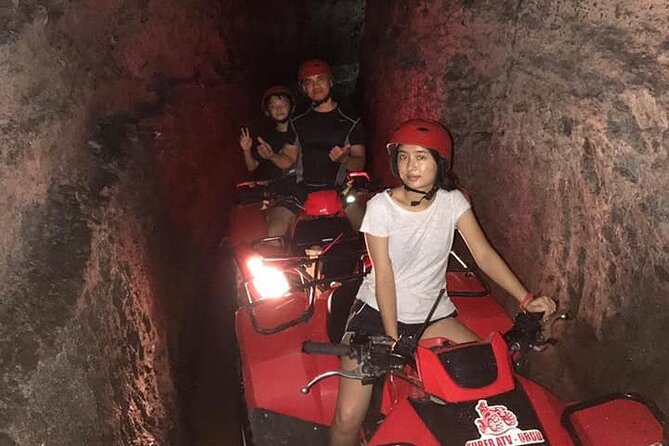 Bali ATV Quad Bike Through Tunnel, Waterfall, White Water Rafting - Buffet lunch, transfers, and the change of pace