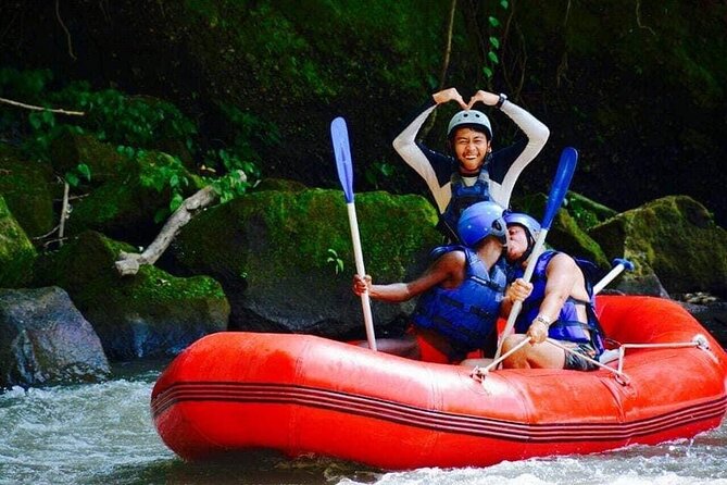 Bali ATV Quad Bike Through Tunnel, Waterfall, White Water Rafting - Ayung River rafting through Ubud’s jungle