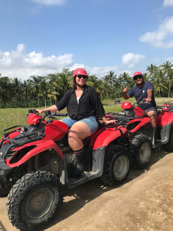 Bali: ATV Quad Bike Through Waterfall and Tunnel - Jungle tracks, rice paddies, and local villages
