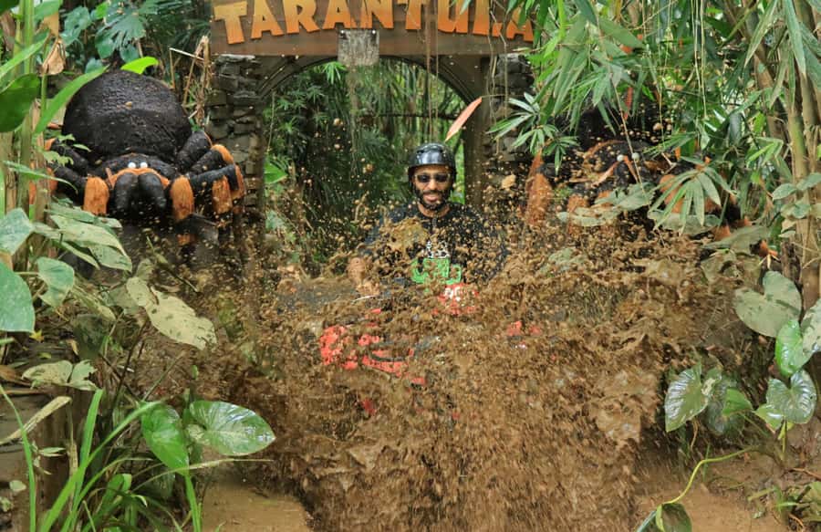 Bali: ATV Quad Bike Through Waterfall and Tunnel - Safety first, then straight into the mud