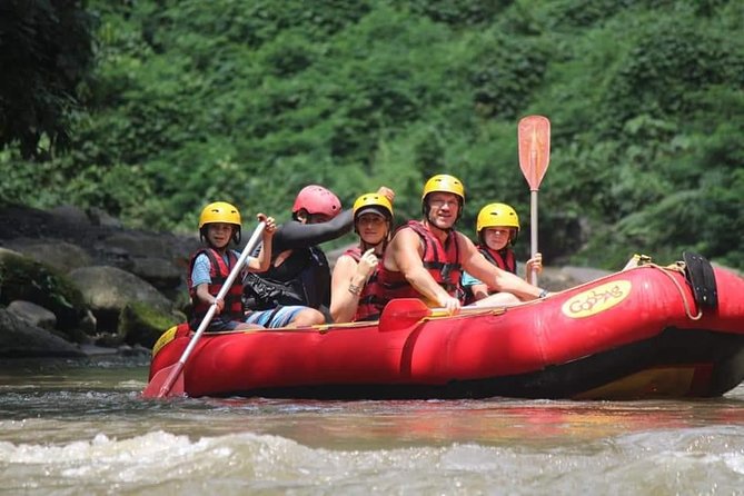 Bali ATV Rafting And Ubud Waterfall Private Tour - Ayung River rafting, Grade II to III