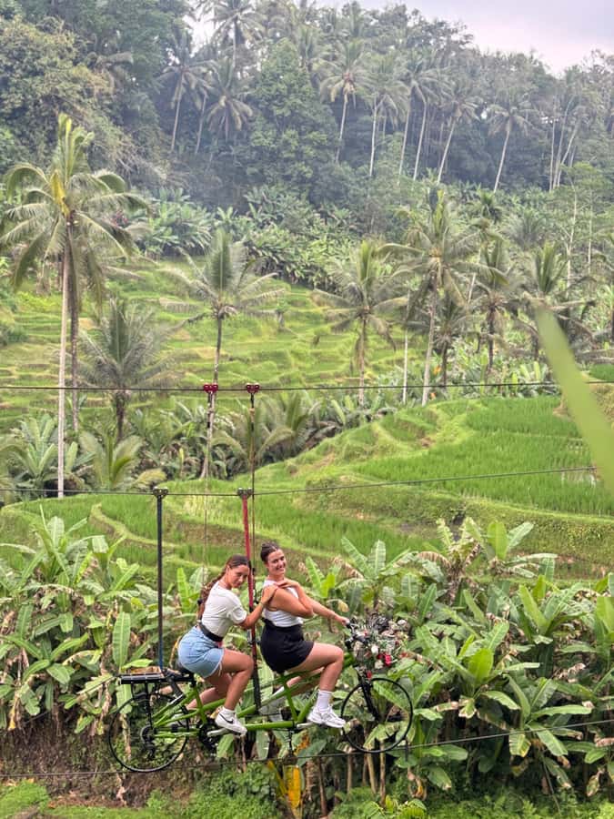 Bali: ATV Rafting Zipline Swing &Sky Bike in Ubud Rice Field - Who will enjoy it most
