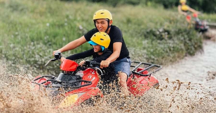 Bali: ATV Ride Adventure with track river bank, dense forest - Food, showers, and the end of the ride