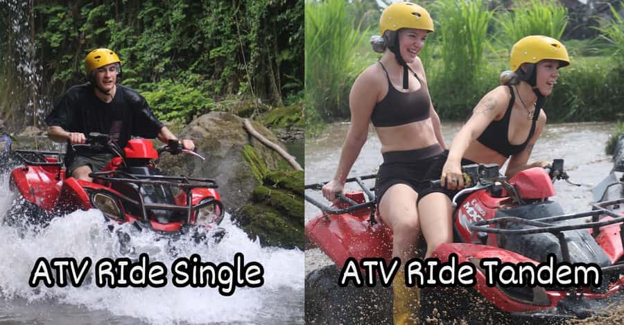 Bali: ATV Ride Adventure with track river bank, dense forest - A practical look at the 90 to 210 minute schedule