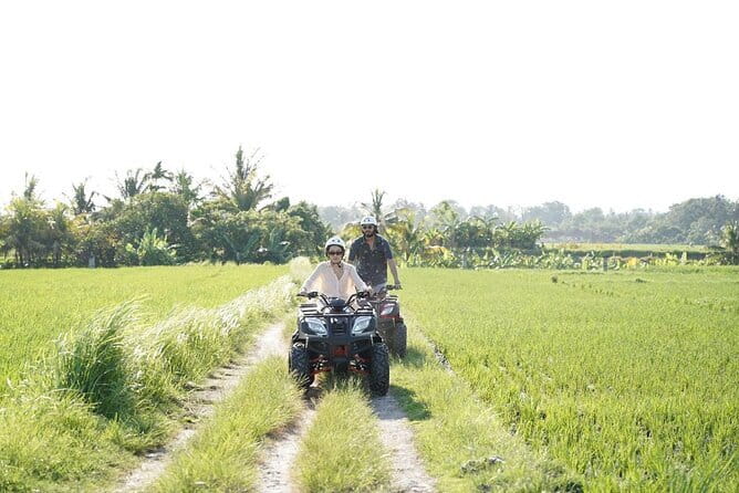 Bali ATV Ride On the Beach, Rice Field and Village Tour 2 Hour - Across rice fields and Balinese villages
