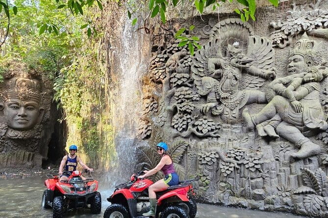 Bali ATV Ride Ubud Waterfall,RiceField,River,Kingkong-Temple cave - Key points to know before you book