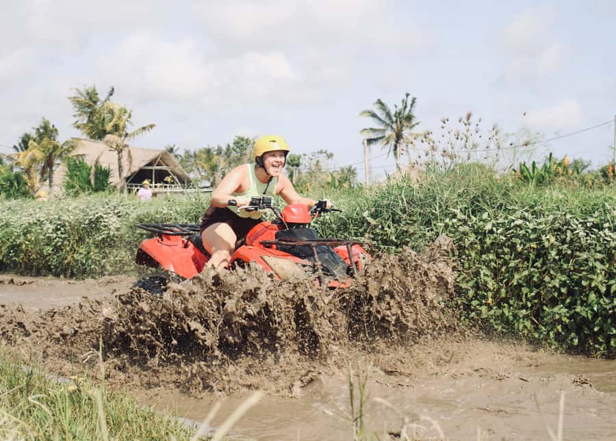 Bali: Beji River Adventure ATV Adventure Exclusive trails - Jungle Elephant Track brings the rougher ground
