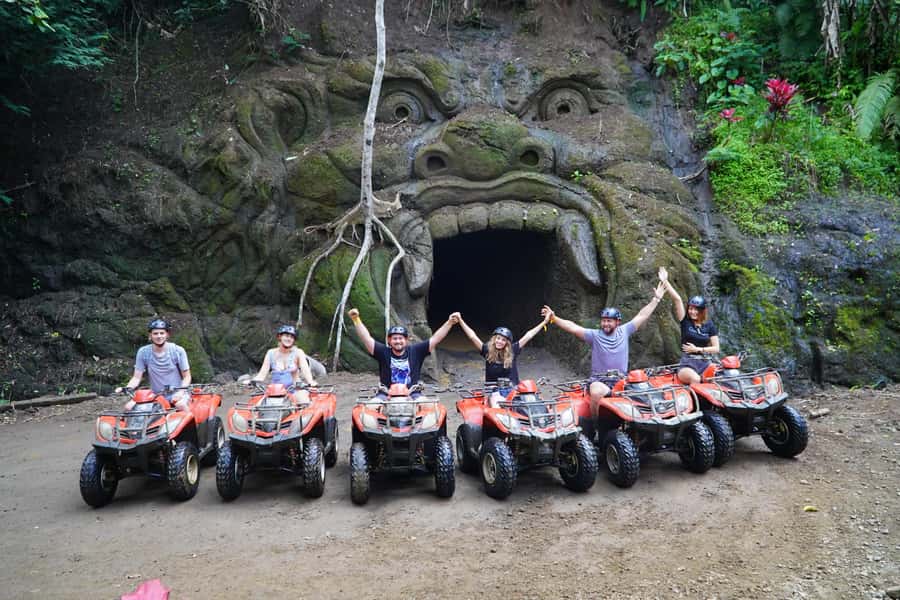 Bali: Gorilla Cave Quad Bike Tour & Cretya Infinity Pool - Meeting at Abiansila Adventures Bali