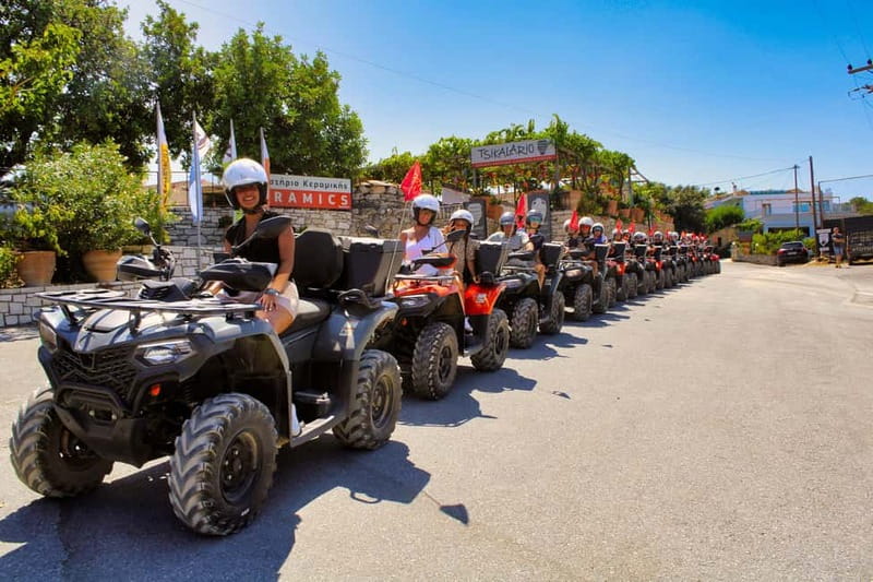 Bali Rethymno Panormo half day quad safari adventure - What is included for $76