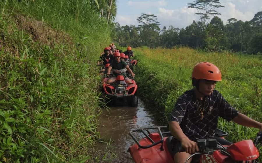 Bali: Telaga Waja White Water Rafting And ATV Quad Adventure - Trading paddles for an ATV