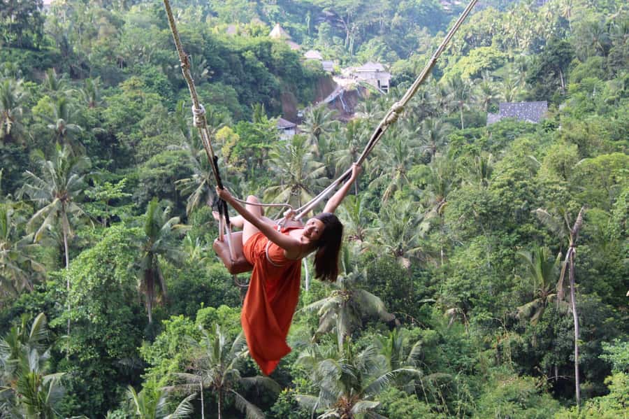 Bali: Ubud ATV Quad Bike, Jungle Swing & Rice Terrace Tour - Flying Over the Jungle on the Swing
