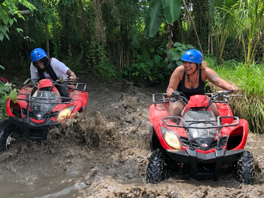 Bali: Ubud Gorilla Cave Track ATV & Waterfall Tour with Meal - The 1.5-hour ATV route through Bali’s countryside