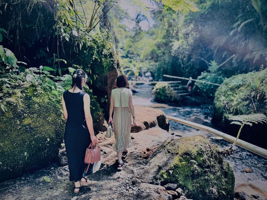 Bali: Ubud Gorilla Cave Track ATV & Waterfall Tour with Meal - Gorilla Face Cave and the reality behind the photos