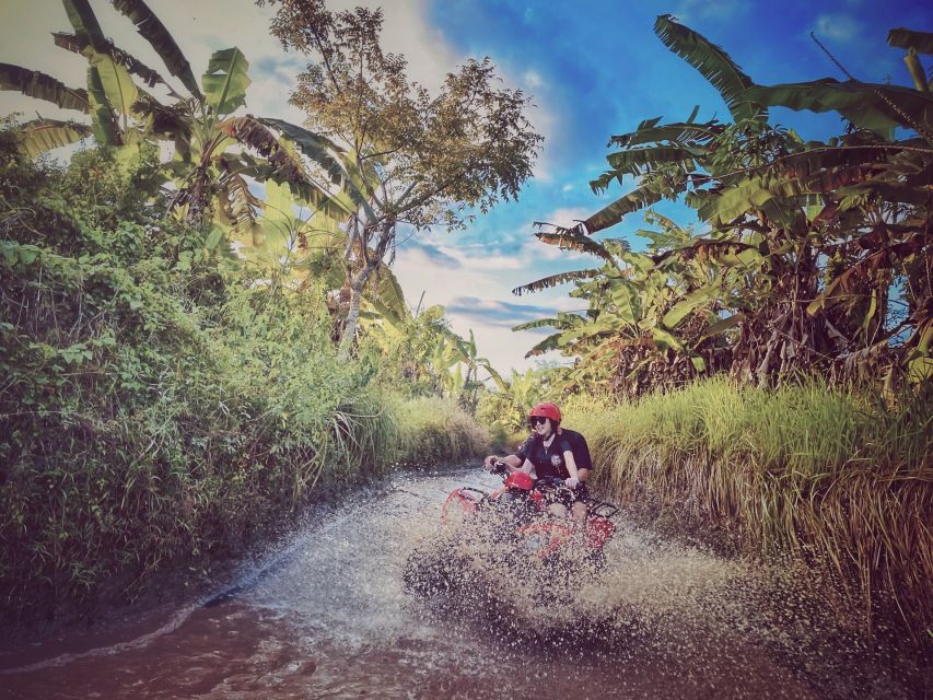 Bali: Ubud Gorilla Cave Track ATV & Waterfall Tour with Meal - Shower, lunch, and the practical middle of the day