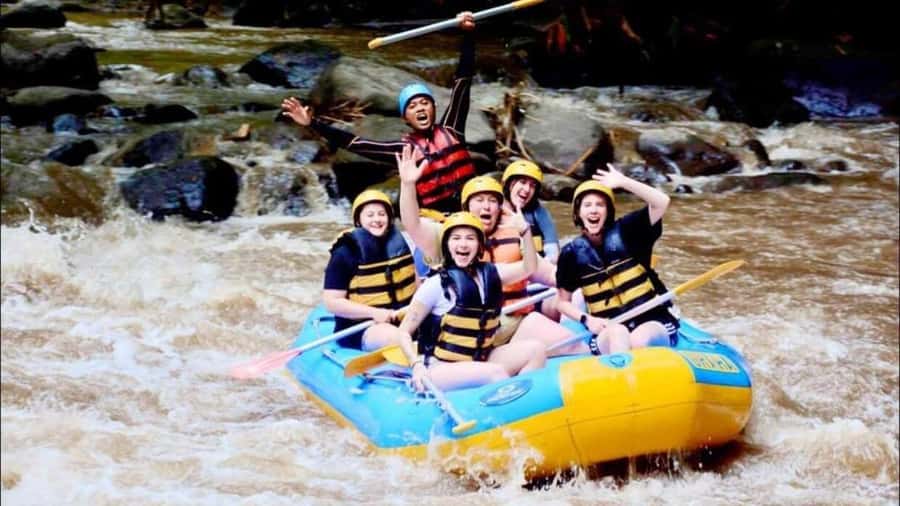 Bali: Waterfall Gorilla Cave ATV & Ubud Rafting Trip & Lunch - Two Bali adventures in one long day