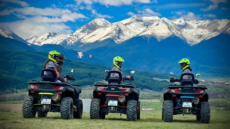 Bansko: 1.5-Hour Private ATV Adventure - Getting started with the safety briefing