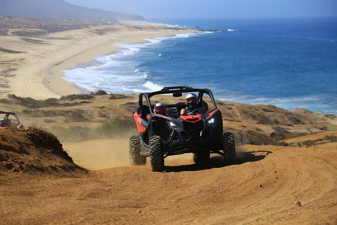 Beach and Desert Premium X3 UTV Tour in Cabo - Tequila Tasting, Water, and the End of the Tour
