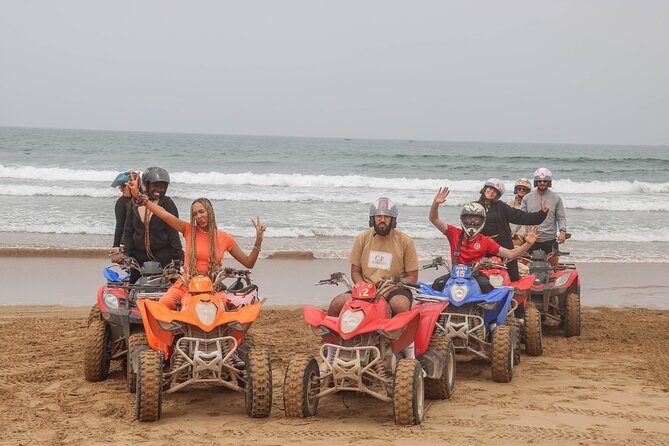 Beach Quad Biking and Sandboarding Adventure from Agadir - From Agadir’s promenade to the open sand