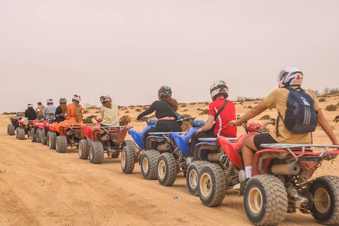Beach Quad Biking and Sandboarding Adventure from Agadir - The tea break is more than a quick stop