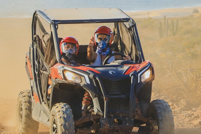 Beach UTV and Sky Bike Combo in Cabo - Cactus Park: check-in, gear, and the safety briefing