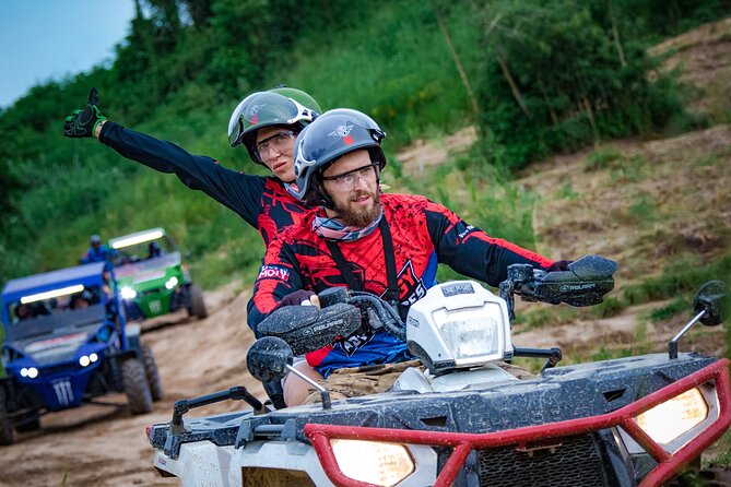Beginner Rider Tour Pattaya 28km ATV or Buggy Adventure - Getting kitted up and learning the controls