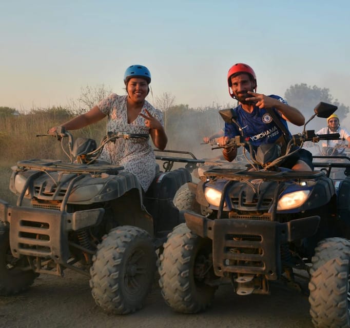 Belek: ATV Safari Tour - Forest tracks, mud puddles, and water crossings