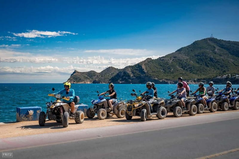Benidorm: Jungle or Algar Waterfalls Quad Tour - Riding toward Callosa on dirt and riverbed tracks