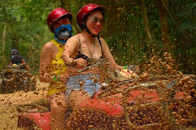 Best Adrenaline Rush in Cancun: ATV, Zip Lines, Cenote, Lunch! - The jungle circuit begins with a shared ATV