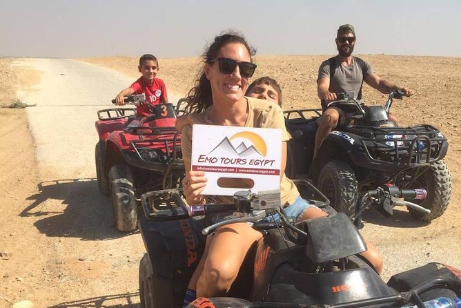 Best Adventure Tours Visit Giza Pyramids and ATV Quad Bike Ride in Desert - Starting with hotel pickup at 8:00 a.m.