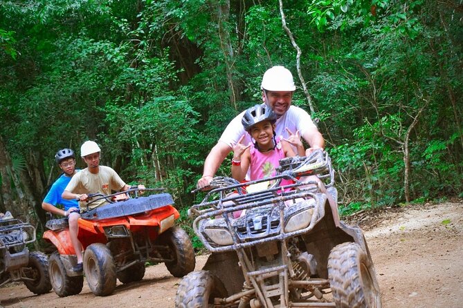Best ATV & Mavericks Experience in Cancun + Cenote + Zip Lines - Tacos and fruit-flavored water after the activities