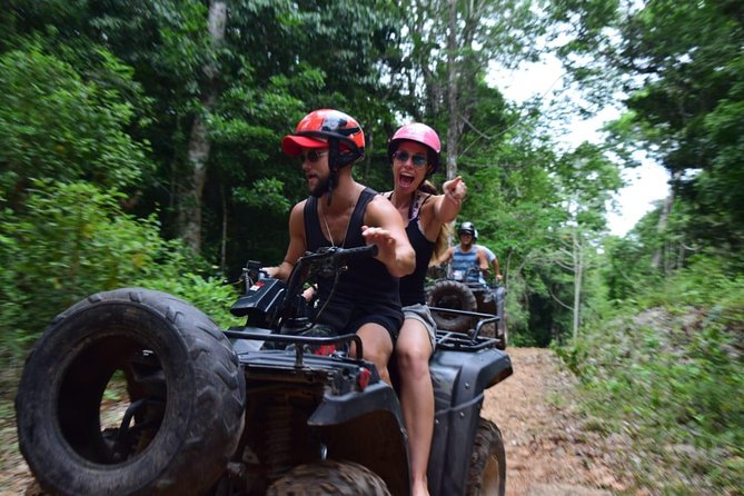 Best Combo from Cancun - Zipline Cenote ATV (Shared) and Lunch From Cancun - A one-hour ATV ride for beginners