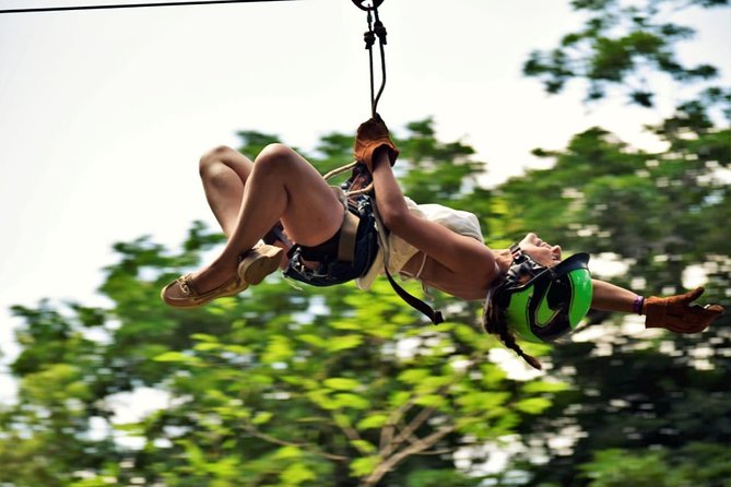 Best Combo from Cancun - Zipline Cenote ATV (Shared) and Lunch From Cancun - Six zip lines above the jungle