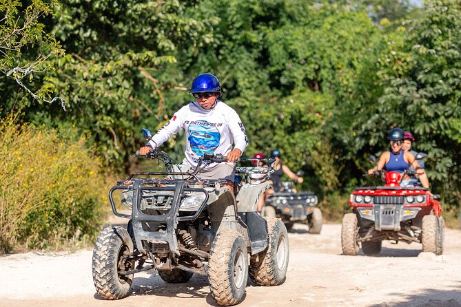 Best Cozumel ATV Jungle Tour + Jade Cavern + Beach + Locker - One hour on Cozumel’s jungle trails