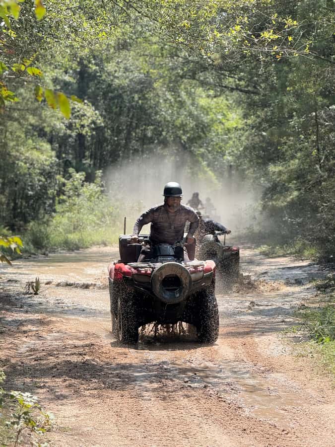 Best Houston ATV Riding |NO Park Fee |Pic & Video Included| - Getting Set Up With a Helmet and Deposit