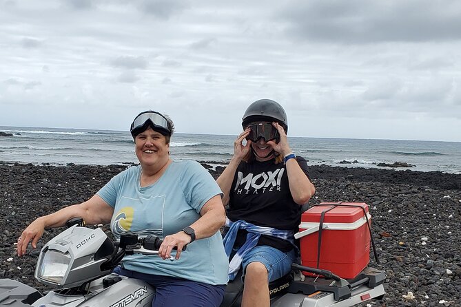Big Island Southside ATV Tour - The coastal cliff drive and Pulehua Island