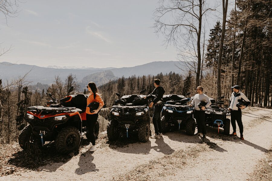 Bled: Scenic 2 hour QUAD tour - A possible refreshment stop