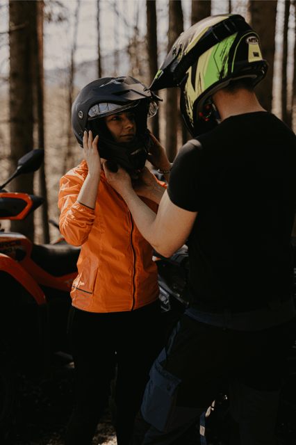 Bled: Scenic 2 hour QUAD tour - From the meeting point to the first forest track