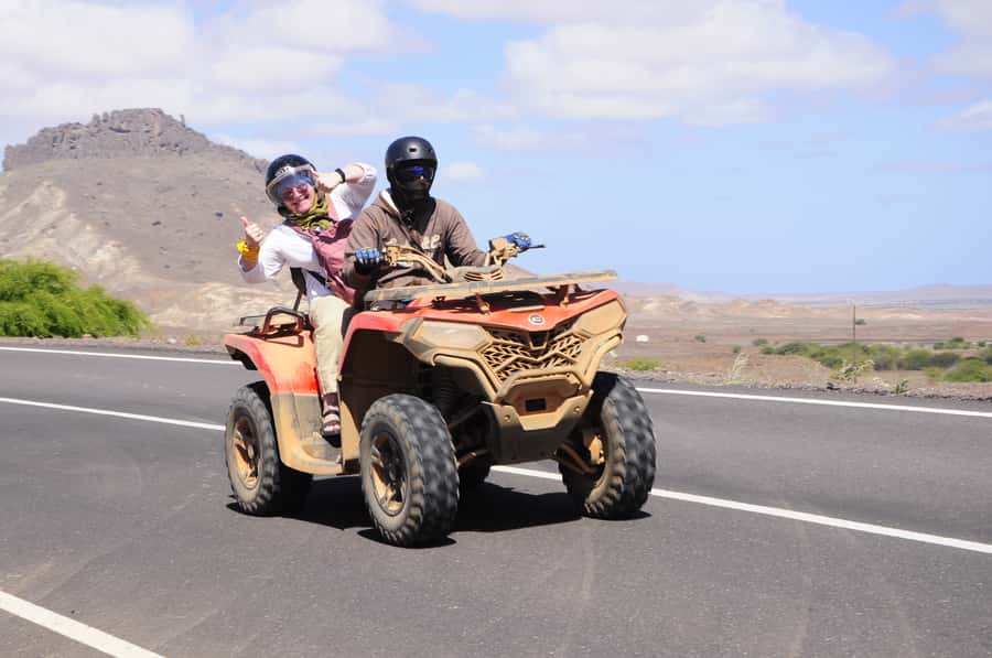 Boa Vista: Off-Road Quad Bike to Santa Monica & Caves - Santa Monica Beach gives the tour its big view