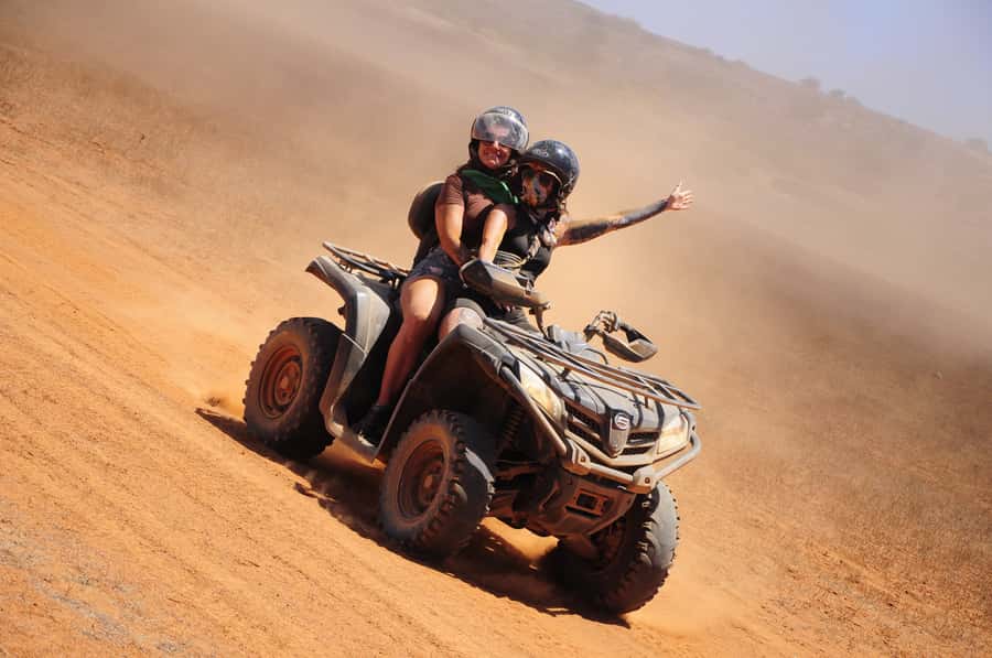Boa Vista: Off-Road Quad Bike to Santa Monica & Caves - What driving the quad is really like