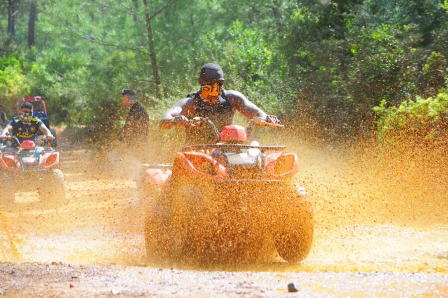 Bodrum: Off-Road Quad Safari with Hotel Pickup - Getting ready at the quad station
