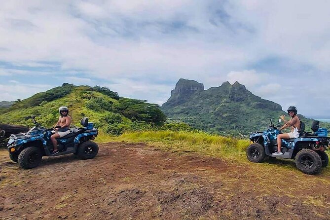 Bora Bora Atv-Quad Tours - Climbing Mount Popoti for the big view