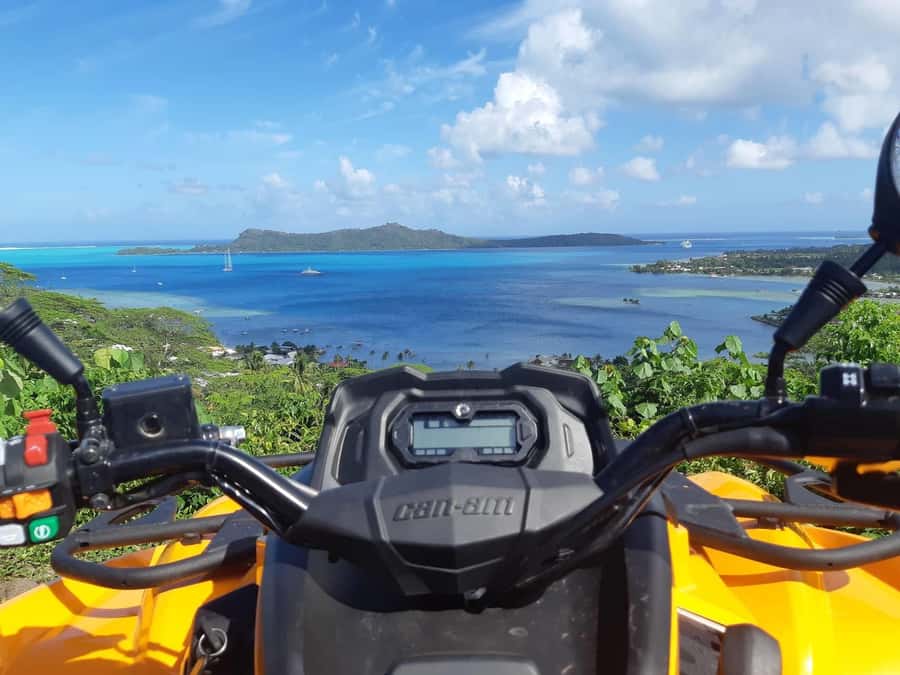 Bora Bora: Island Tour and Mountains Getaway by Quad Bike - A family property, fresh fruit, and ipo