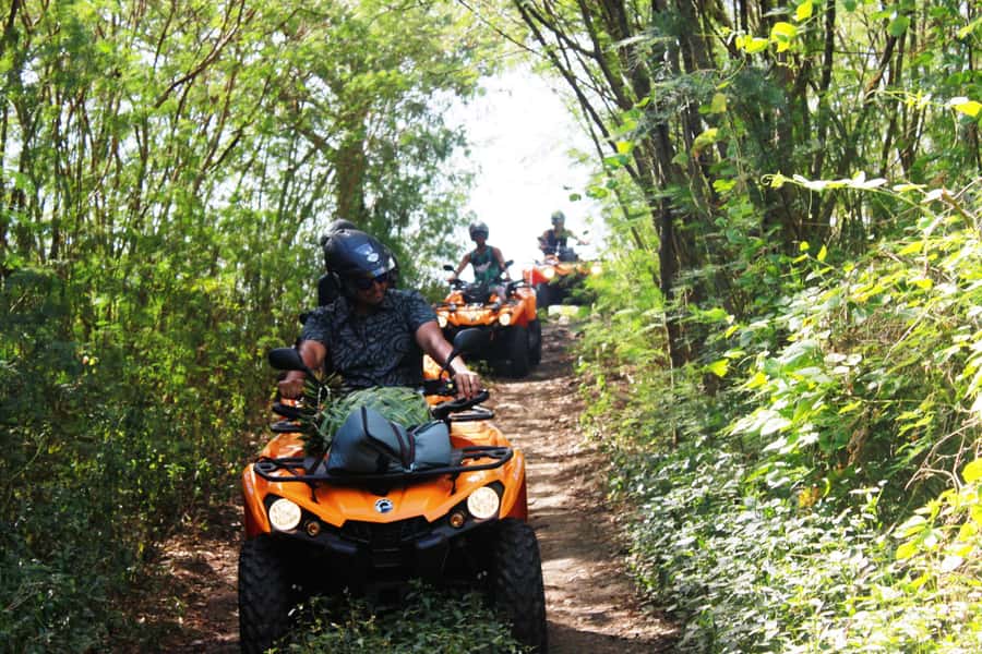 Bora Bora: Island Tour and Mountains Getaway by Quad Bike - Starting in Vaitape and learning the quad