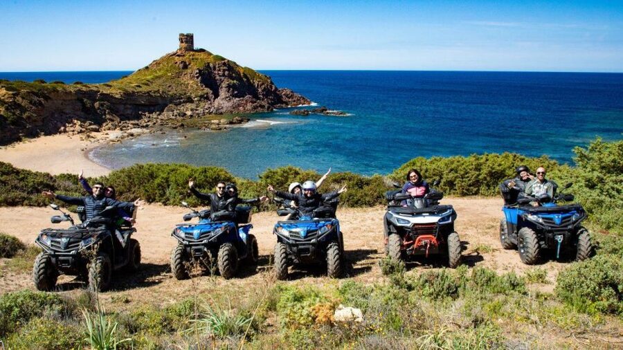 Bosa: Coast and Country Guided Quad Bike Tour - Setting out from Bosa toward Tresnuraghes