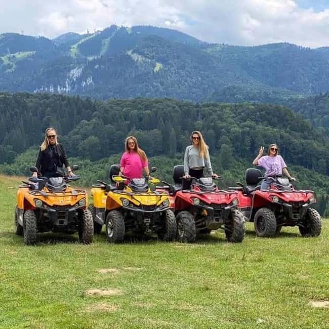 Brașov: Snowmobile / ATV Adventure with Hotel Pickup - Leaving Brașov with pickup included