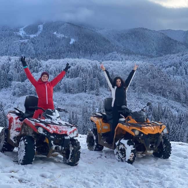 Brașov: Snowmobile / ATV Adventure with Hotel Pickup - The briefing keeps the adventure approachable