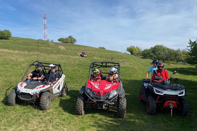 Buggy and ATV Ride on The Hills of Cluj Napoca - What the buggy and ATV setup is like